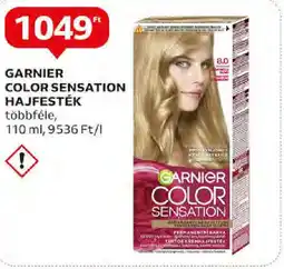 Auchan Garnier Color Sensation hajfestek ajánlat