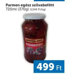 Parmen egész szilvabefőtt 720ml