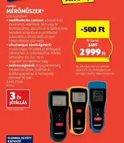 ALDI FERREX MÉRŐMŰSZER ajánlat