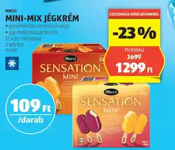 ALDI MUCCI MINI-MIX JÉGKRÉM 12x50ml ajánlat