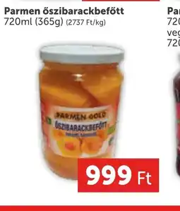 PRIVÁT Parmen őszibarackbefőtt 720ml (365g) ajánlat