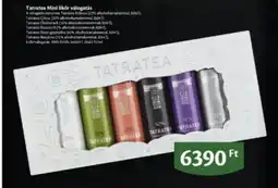 Tatratea Mini likör válogatás