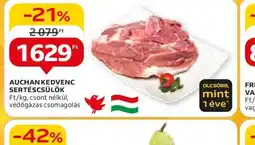 Auchan Auchan kedvenc sertéscsülök ajánlat