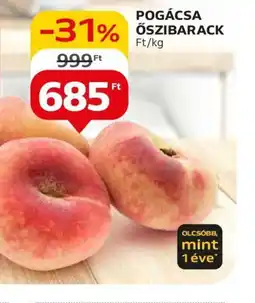 Auchan Pogácsa őszibarack ajánlat