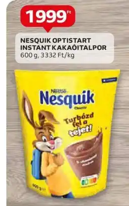 Auchan NESQUIK OPTISTART INSTANT KAKAÓITALPOR 600 g ajánlat