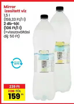 Spar Mirror ízesített víz 1,5l ajánlat