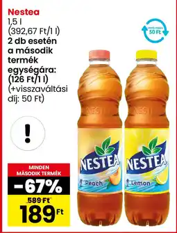 Interspar Nestea 1,5l ajánlat