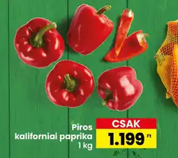 Interspar Piros kaliforniai paprika 1 kg ajánlat