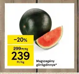 Tesco Magszegény görögdinnye 1kg ajánlat