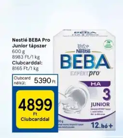 Tesco Nestlé BEBA Pro Junior tápszer 600g ajánlat