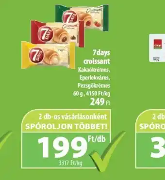 Coop 7days croissant ajánlat