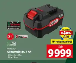 PARKSIDE® Akkumulátor, 4 Ah /db