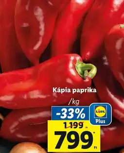 Lidl Kápia paprika 1kg ajánlat