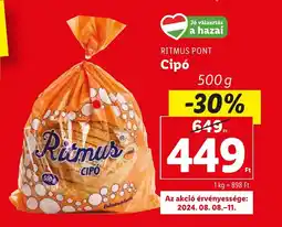 Lidl RITMUS PONT Cipó 500g ajánlat