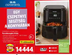 Lidl SILVERCREST® KITCHEN TOOLS Forrólevegős fritőz 1db ajánlat