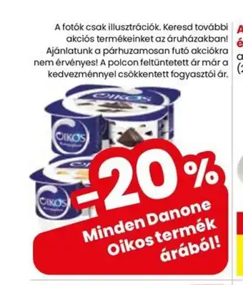 Spar Minden Danone Oikos termék árából! ajánlat