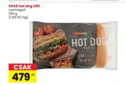 Spar SPAR hot dog kifli 250g ajánlat