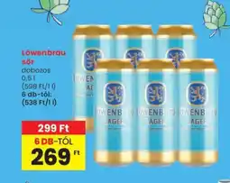 Spar Löwenbräu sör 0,5l ajánlat