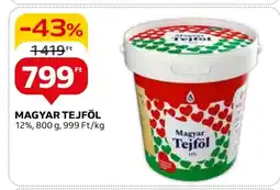 Auchan MAGYAR TEJFÖL 800g ajánlat