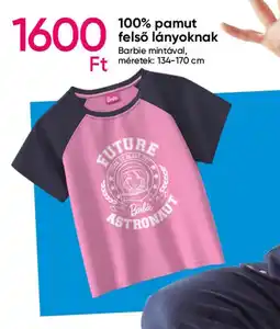 Pepco 100% pamut felső lányoknak ajánlat