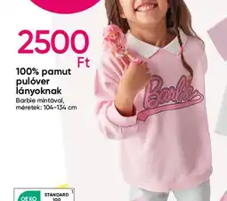 Pepco 100% pamut pulóver lányoknak ajánlat