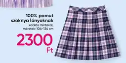 Pepco 100% pamut szoknya lányoknak ajánlat