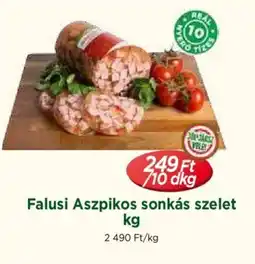 Real Falusi Aszpikos sonkás szelet 10dkg ajánlat