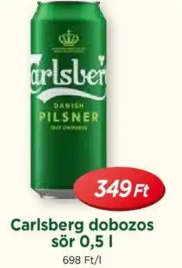 Carlsberg dobozos sör 0,5 l
