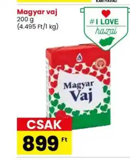 Spar Market Magyar vaj 200g ajánlat