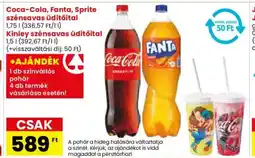 Spar Market Coca-Cola, Fanta, Sprite szénsavas üdítőital 1,75l ajánlat