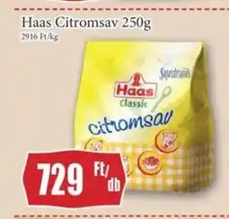 FullDiszkont Haas Citromsav 250g ajánlat