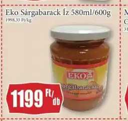 Eko Sárgabarack Íz 580ml/600g