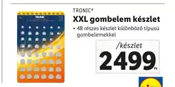 Lidl TRONIC XXL gombelem keszlet ajánlat