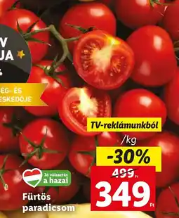 Lidl Fürtös paradicsom 1kg ajánlat