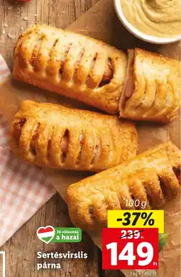 Lidl Sertésvirslis párna 100g ajánlat