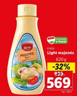 Lidl ΚΑΝΙΑ Light majonéz 620g ajánlat