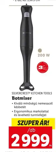 Lidl SILVERCREST® KITCHEN TOOLS Botmixer 1db ajánlat