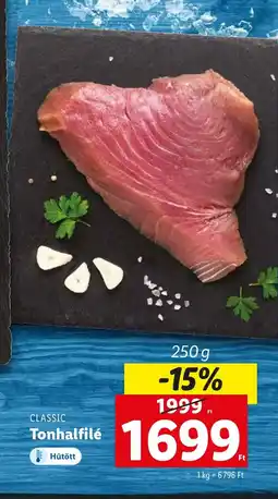 Lidl CLASSIC Tonhalfilé 250g ajánlat