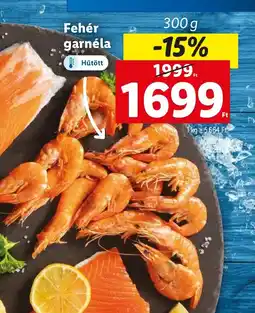 Lidl Fehér garnéla 300g ajánlat