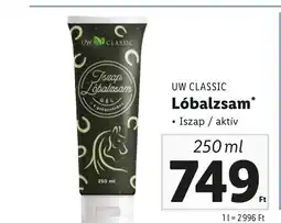 Lidl UW CLASSIC Lóbalzsam 250ml ajánlat