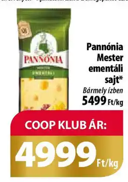 Pannónia Mester ementáli sajt 1kg