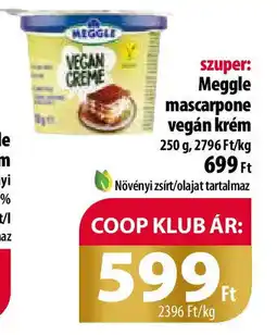 Meggle mascarpone vegán krém 250g