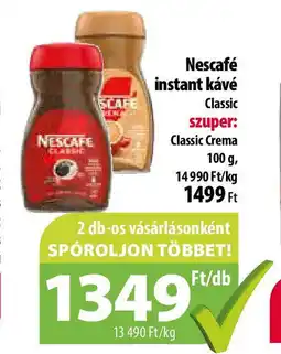 Coop Nescafé instant kávé 100g ajánlat