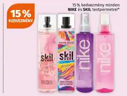 Müller NIKE és SKIL testpermetre ajánlat