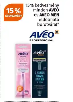 Müller AVEO és AVEO MEN eldobható borotvára ajánlat