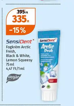 Müller SensiDent Fogkrém Arctic Fresh, Black & White, Lemon Squeesy 75 ml ajánlat