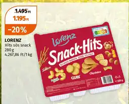 Müller LORENZ Hits sós snack 280g ajánlat