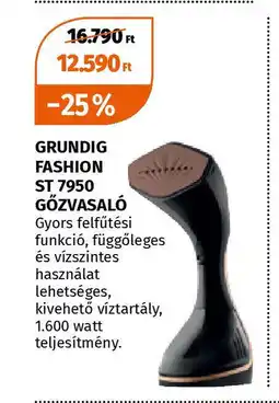 Müller GRUNDIG FASHION ST 7950 GŐZVASALÓ ajánlat