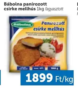 PRIVÁT Bábolna panírozott csirke mellhús 1kg ajánlat