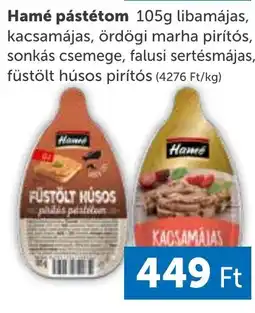 PRIVÁT Hamé pástétom 105g ajánlat